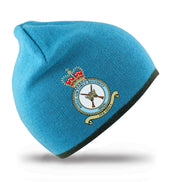 RAF Regiment Beanie Hat Clothing - Beanie The Regimental Shop Aqua/Grey one size fits all 