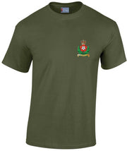 Intelligence Corps Cotton T-shirt Clothing - T-shirt The Regimental Shop Small: 34/36" Army Green (Olive) 