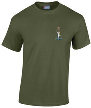 Royal Corps of Signals Cotton regimental T-shirt Clothing - T-shirt The Regimental Shop Small: 34/36" Army Green (Olive) 