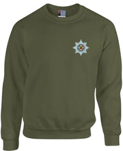 Irish Guards Heavy Duty Regimental Sweatshirt Clothing - Sweatshirt The Regimental Shop 42/44" (L) Army Green 
