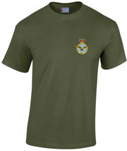 RAF (Royal Air Force) Cotton T-shirt Clothing - T-shirt The Regimental Shop Small: 34/36" Army Green (Olive) 