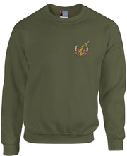 Honourable Artillery Company (HAC) Heavy Duty Regimental Sweatshirt Clothing - Sweatshirt The Regimental Shop 38/40" (M) Army Green 