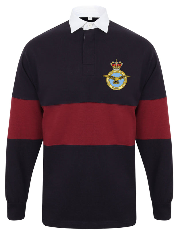 RAF (Royal Air Force) Panelled Rugby Shirt - regimentalshop.com