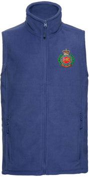 Royal Engineers Premium Outdoor Sleeveless Regimental Fleece (Gilet) Clothing - Gilet The Regimental Shop 33/35" (XS) Bright Royal 