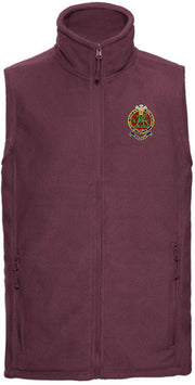 Queen's Regiment Premium Outdoor Sleeveless Fleece (Gilet) Clothing - Gilet The Regimental Shop 33/35" (XS) Burgundy 