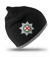 Coldstream Guards Regimental Beanie Hat Clothing - Beanie The Regimental Shop Black/Grey one size fits all 