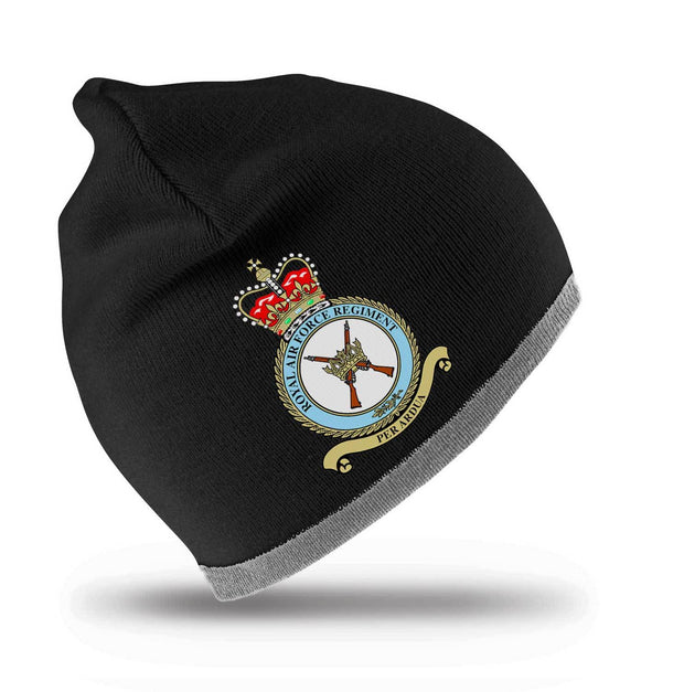 RAF Regiment Beanie Hat Clothing - Beanie The Regimental Shop   