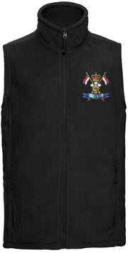 9th/12th Royal Lancers Premium Outdoor Sleeveless Regimental Fleece (Gilet) - regimentalshop.com