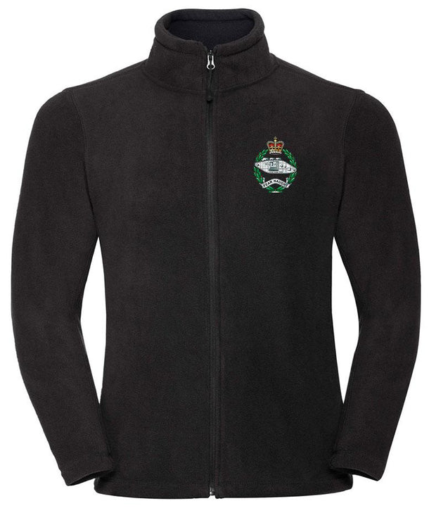 Royal Tank Regiment Premium Outdoor Fleece Clothing - Fleece The Regimental Shop 33/35" (XS) Black 