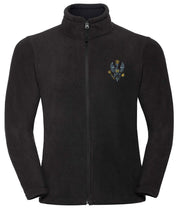 King's Royal Hussars Regiment Premium Outdoor Fleece Clothing - Fleece The Regimental Shop 33/35" (XS) Black 