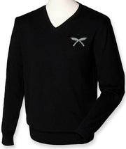 Gurkha Brigade Regimental Lightweight Jumper Clothing - Lightweight Jumper The Regimental Shop XXS: 32/34" Black 