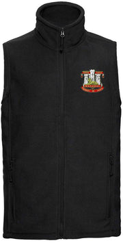 Devonshire & Dorset Regiment Premium Outdoor Sleeveless Fleece (Gilet) Clothing - Gilet The Regimental Shop 33/35" (XS) Black 