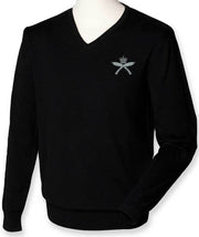 Royal Gurkha Rifles Lightweight Regimental Jumper Clothing - Lightweight Jumper The Regimental Shop XXS: 32/34" Black 