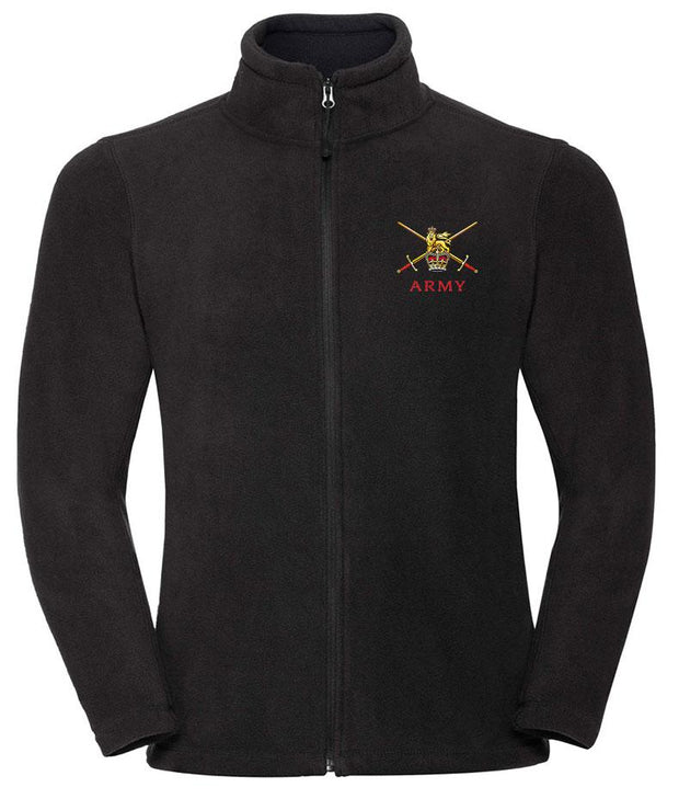 Regular British Army Premium Outdoor Fleece Clothing - Fleece The Regimental Shop 33/35" (XS) Black 