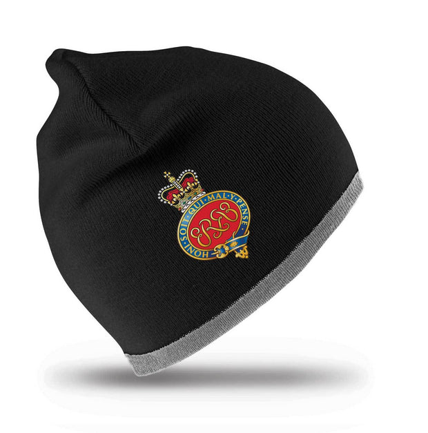 Grenadier Guards Regimental Beanie Hat Clothing - Beanie The Regimental Shop Black/Grey one size fits all 