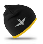 Parachute Regiment Beanie Hat Clothing - Beanie The Regimental Shop Black/Yellow one size fits all 