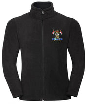 9th/12th Royal Lancers Premium Outdoor Fleece Clothing - Fleece The Regimental Shop 33/35" (XS) Black