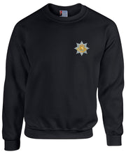 Royal Anglian Regimental Heavy Duty Sweatshirt Clothing - Sweatshirt The Regimental Shop 38/40" (M) Black 