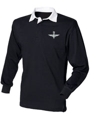Parachute Regiment Rugby Shirt Clothing - Rugby Shirt The Regimental Shop 36" (S) Black 