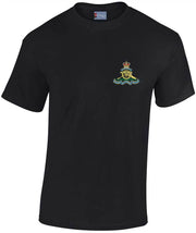 Royal Artillery Cotton T-shirt Clothing - T-shirt The Regimental Shop Small: 34/36" Black 