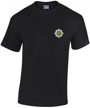 Scots Guards Cotton Regimental T-shirt Clothing - T-shirt The Regimental Shop Small: 34/36" Black 
