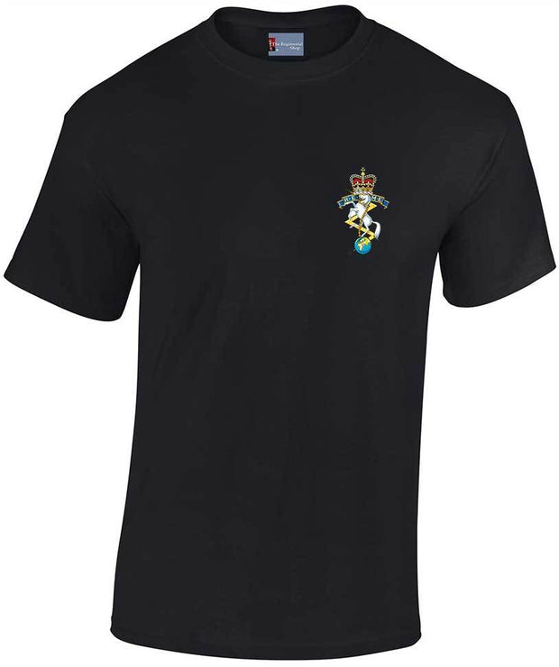 REME Cotton T-shirt Clothing - T-shirt The Regimental Shop Small: 34/36" Black 