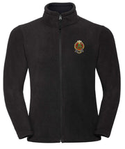 Queen's Regiment Premium Outdoor Fleece Clothing - Fleece The Regimental Shop 33/35" (XS) Black 