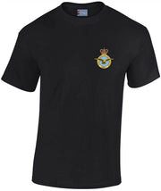 RAF (Royal Air Force) Cotton T-shirt Clothing - T-shirt The Regimental Shop Small: 34/36" Black 