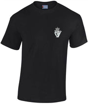 Royal Irish Cotton Regimental T-shirt Clothing - T-shirt The Regimental Shop Small: 34/36" Black 