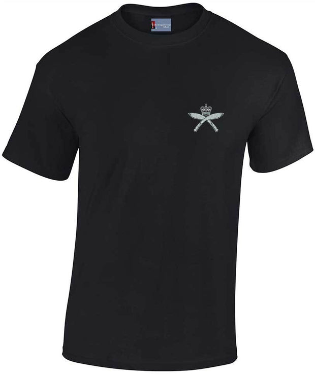 Royal Gurkha Rifles Cotton Regimental T-shirt Clothing - T-shirt The Regimental Shop Small: 34/36" Black 