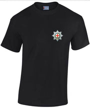 Coldstream Guards Cotton T-shirt Clothing - T-shirt The Regimental Shop Small: 34/36" Black 