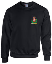 Intelligence Corps Regimental Heavy Duty Sweatshirt Clothing - Sweatshirt The Regimental Shop 38/40" (M) Black 
