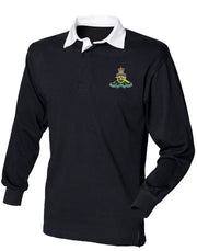 Royal Artillery Rugby Shirt Clothing - Rugby Shirt The Regimental Shop 36" (S) Black 