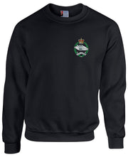 Royal Tank Regiment Heavy Duty Sweatshirt Clothing - Sweatshirt The Regimental Shop 38/40" (M) Black 
