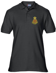 Queen's Lancashire Regiment Polo Shirt Clothing - Polo Shirt The Regimental Shop 36" (S) Black 