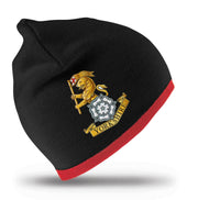 The Royal Yorkshire Regimental Beanie Hat Clothing - Beanie The Regimental Shop Black/Red one size fits all 