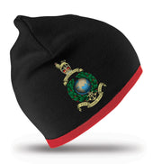 Royal Marines Regimental Beanie Hat Clothing - Beanie The Regimental Shop Black/Red one size fits all 