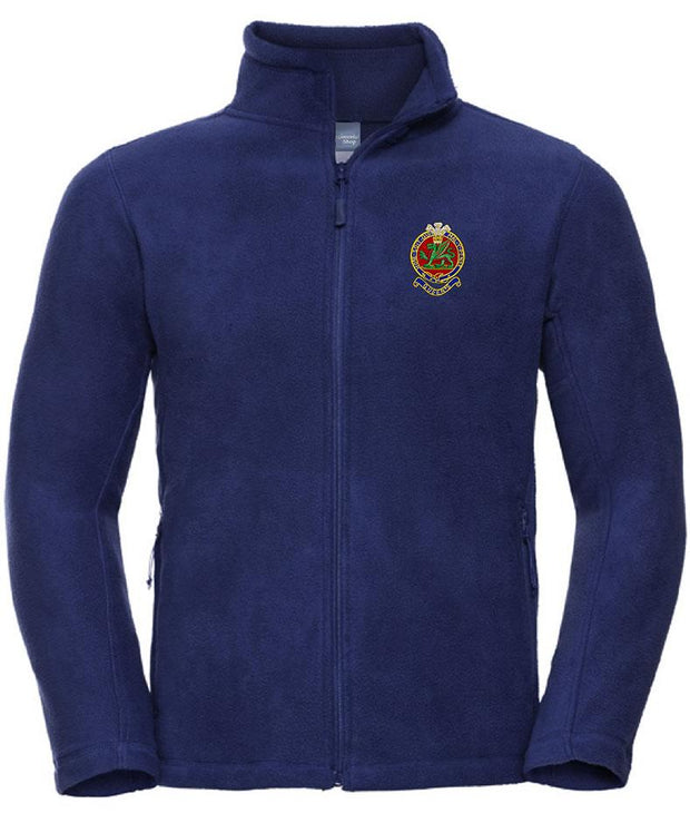 Queen's Regiment Premium Outdoor Fleece Clothing - Fleece The Regimental Shop 33/35" (XS) Bright Royal 