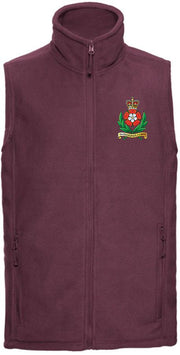 Intelligence Corps Premium Outdoor Regimental Sleeveless Fleece (Gilet) Clothing - Gilet The Regimental Shop 33/35" (XS) Burgundy 