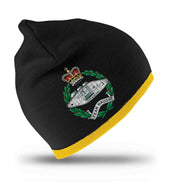 Royal Tank Regiment Beanie Hat Clothing - Beanie The Regimental Shop Black/Yellow one size fits all 