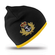 Royal Navy Beanie Clothing - Beanie The Regimental Shop Black/Yellow one size fits all 