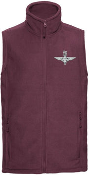 Parachute Regiment Premium Outdoor Sleeveless Fleece (Gilet) Clothing - Gilet The Regimental Shop 33/35" (XS) Burgundy 