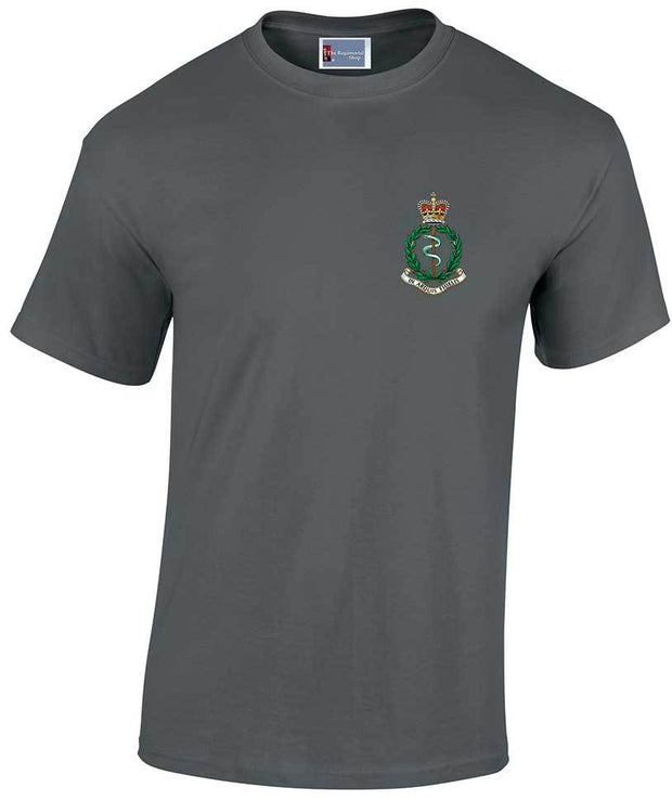 RAMC Cotton T-shirt Clothing - T-shirt The Regimental Shop Small: 34/36" Charcoal 