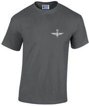Parachute Regiment Cotton T-shirt Clothing - T-shirt The Regimental Shop Small: 34/36" Charcoal 