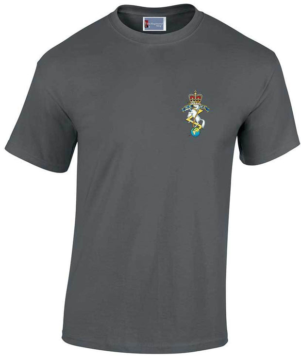 REME Cotton T-shirt Clothing - T-shirt The Regimental Shop Small: 34/36" Charcoal 