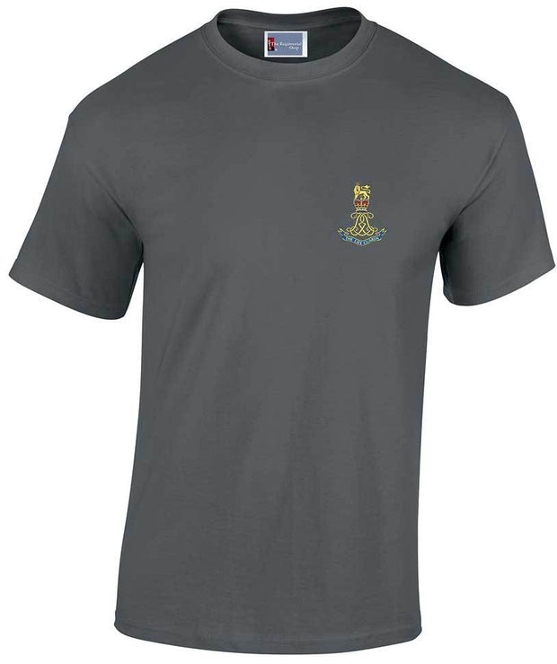 Life Guards Cotton T-shirt Clothing - T-shirt The Regimental Shop Small: 34/36" Charcoal 