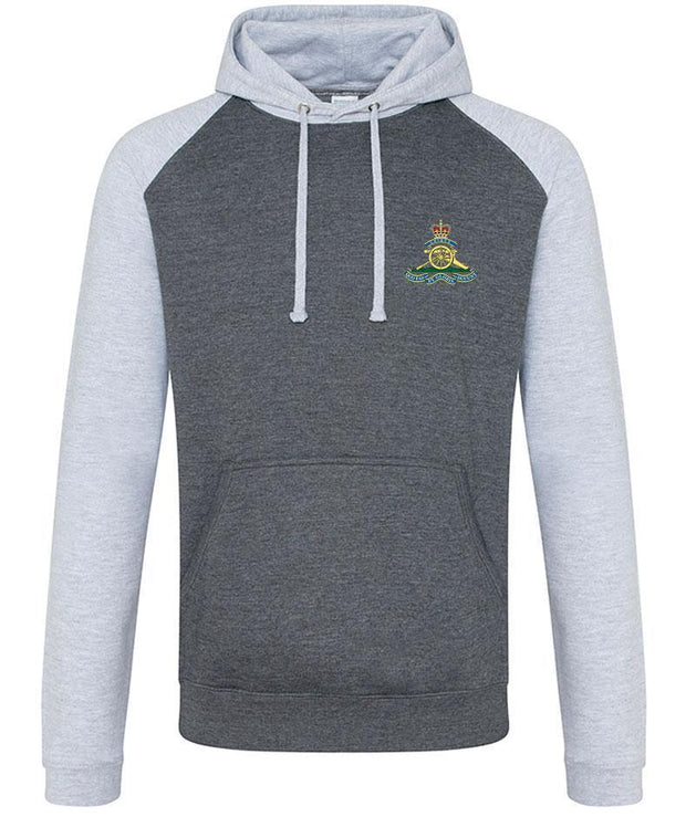 Royal Artillery Regiment Premium Baseball Hoodie Clothing - Hoodie The Regimental Shop   