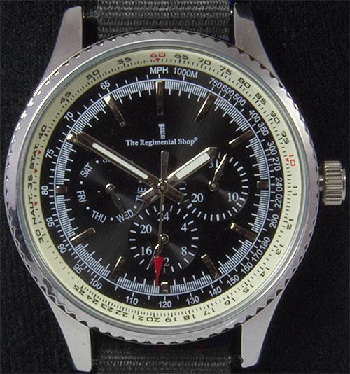 9th/12th Royal Lancers Military Multi Dial Watch Multi Dial The Regimental Shop   