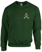 Royal Army Physical Training Corps (RAPTC) Heavy Duty Sweatshirt Clothing - Sweatshirt The Regimental Shop 38/40" (M) Forest Green Queen's Crown