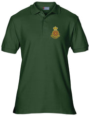Queen's Lancashire Regiment Polo Shirt Clothing - Polo Shirt The Regimental Shop 36" (S) Bottle Green 